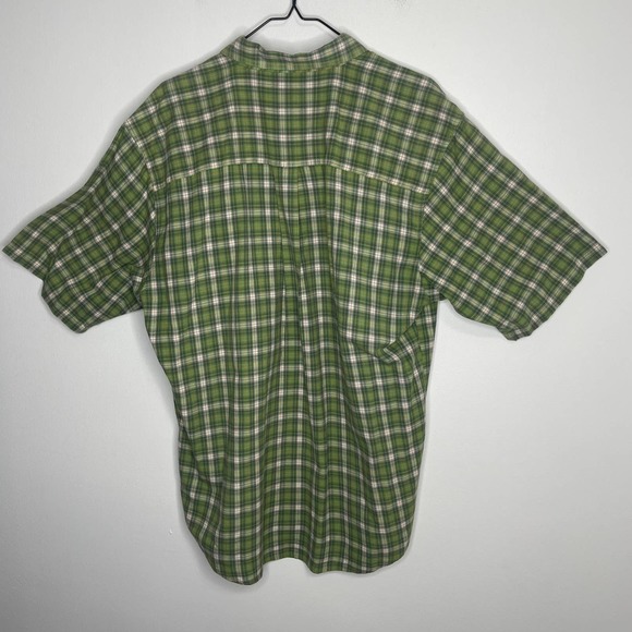 Woolrich men's size large shirt button down short sleeve casual untucked tucked - Picture 10 of 14